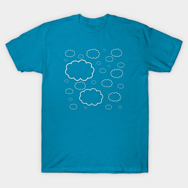 Cartoon Sky T-Shirt by Beth Thompson Art